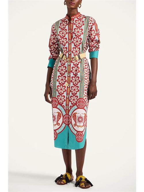 Sundowner Tunic Dress LA DOUBLEJ. | DRE0924COT015PAG01OR04